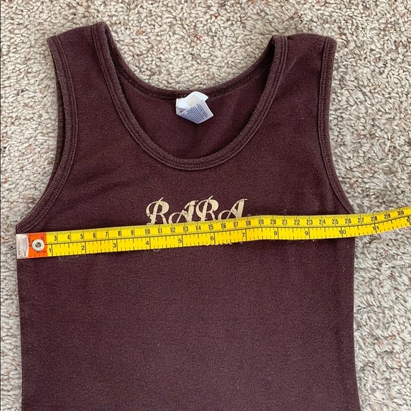 GIRLS brown RENO AIR RACES RARA tank top 10-12 - Picture 5 of 8